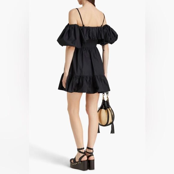 Ulla Johnson Lila Off Shoulder Minidress size 4 - Picture 2 of 13